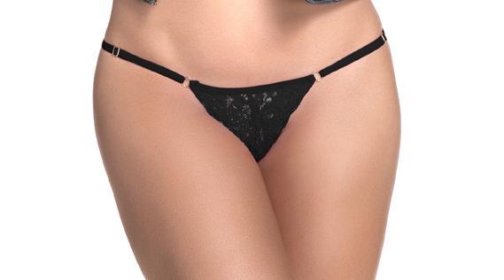 Spicy Expandable Open Diamond Cut Thong