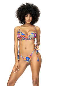 Patches Underwire Two Piece Set
